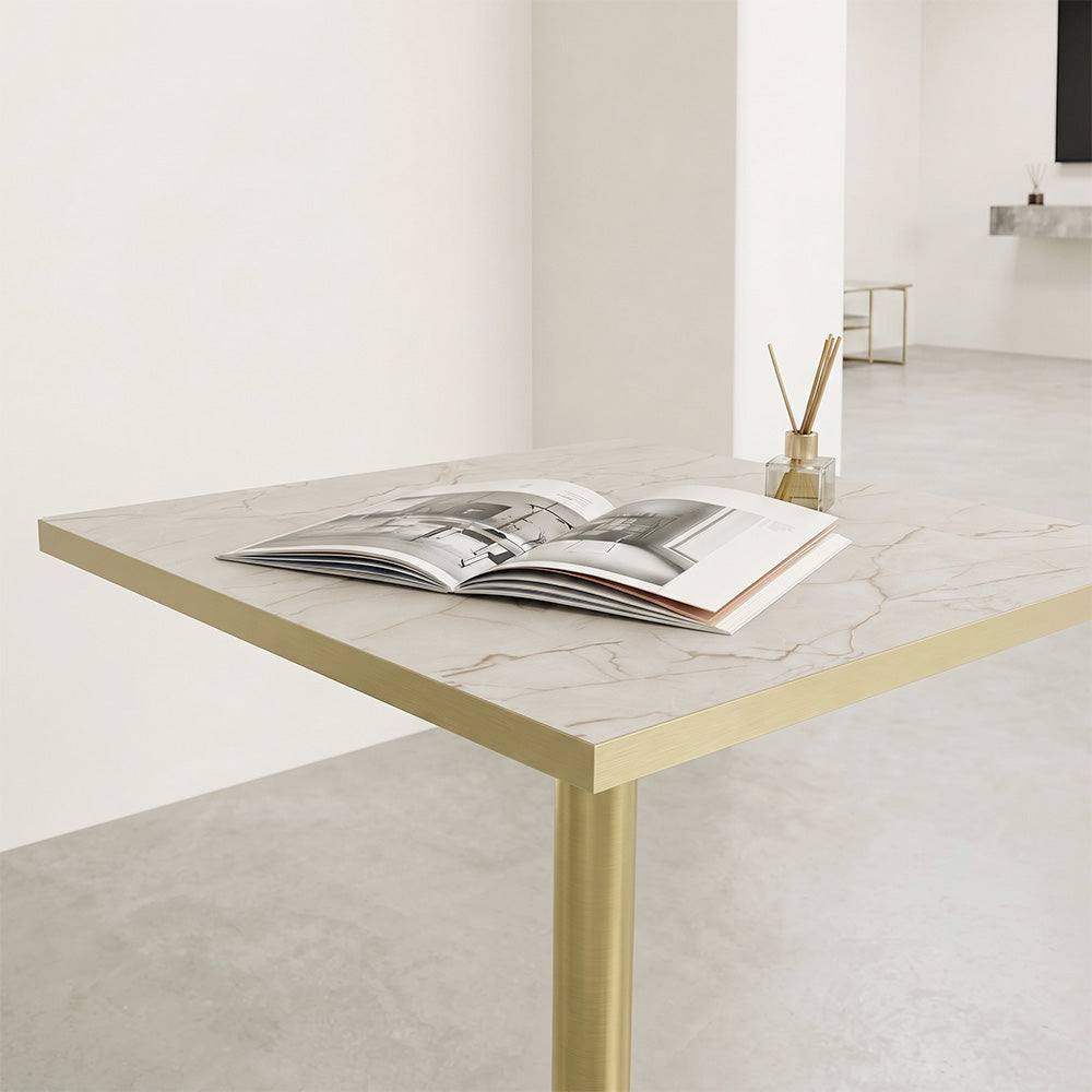plateau de table sur mesure restaurant marbre yule restootab