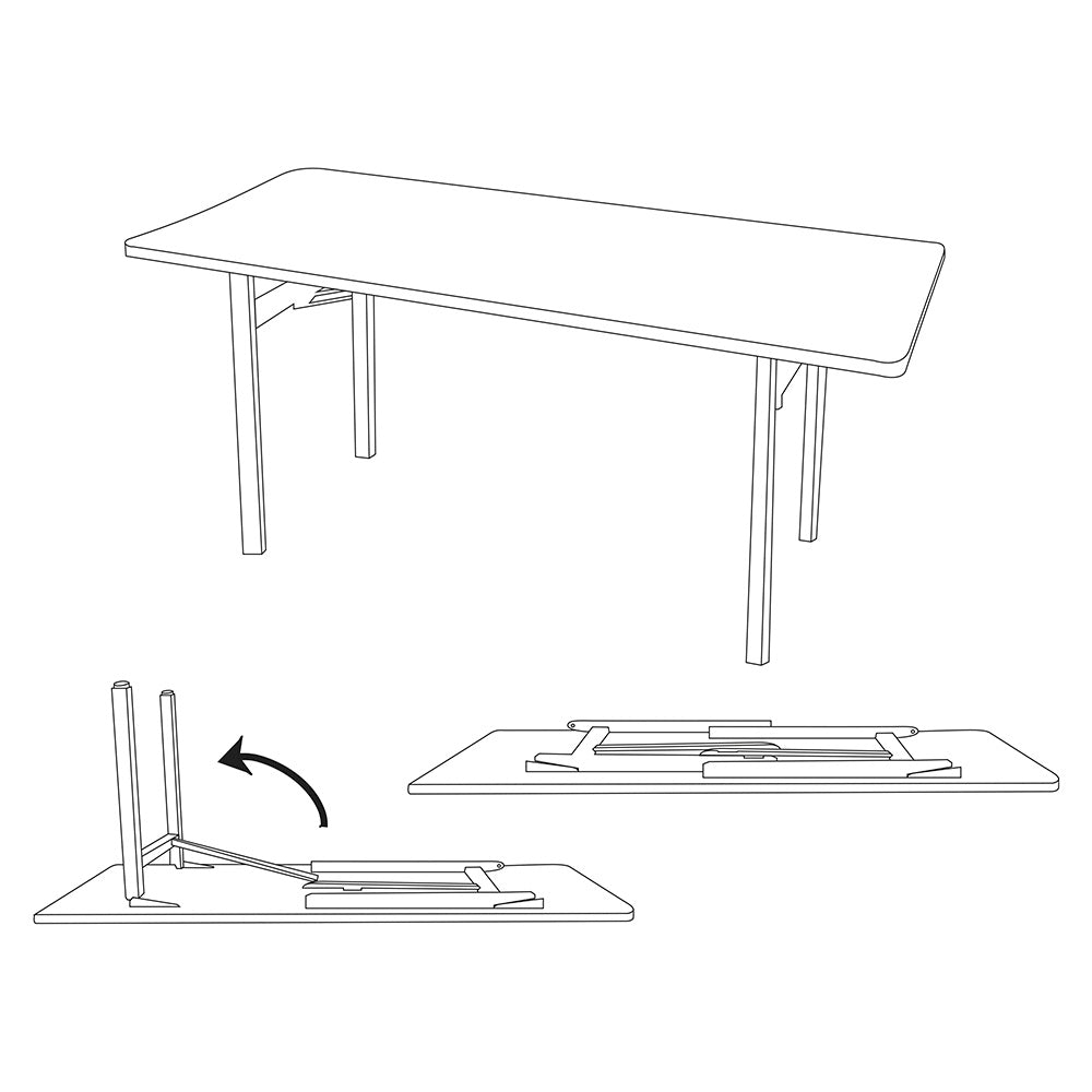 Nos tables pliables Tambu