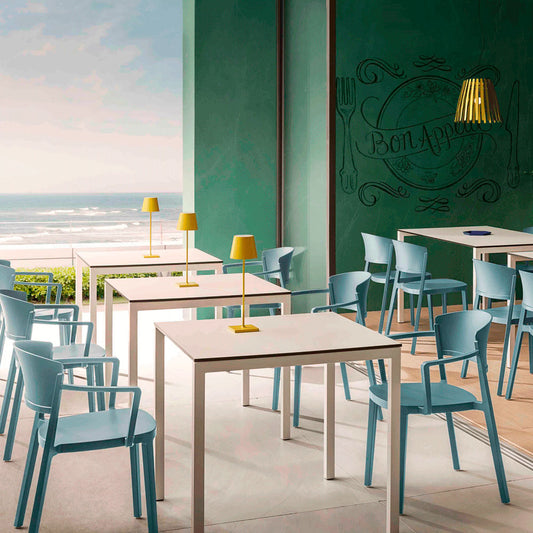 Fauteuil de restaurant ABUELA – mobilier extérieur terrasse RestooTab