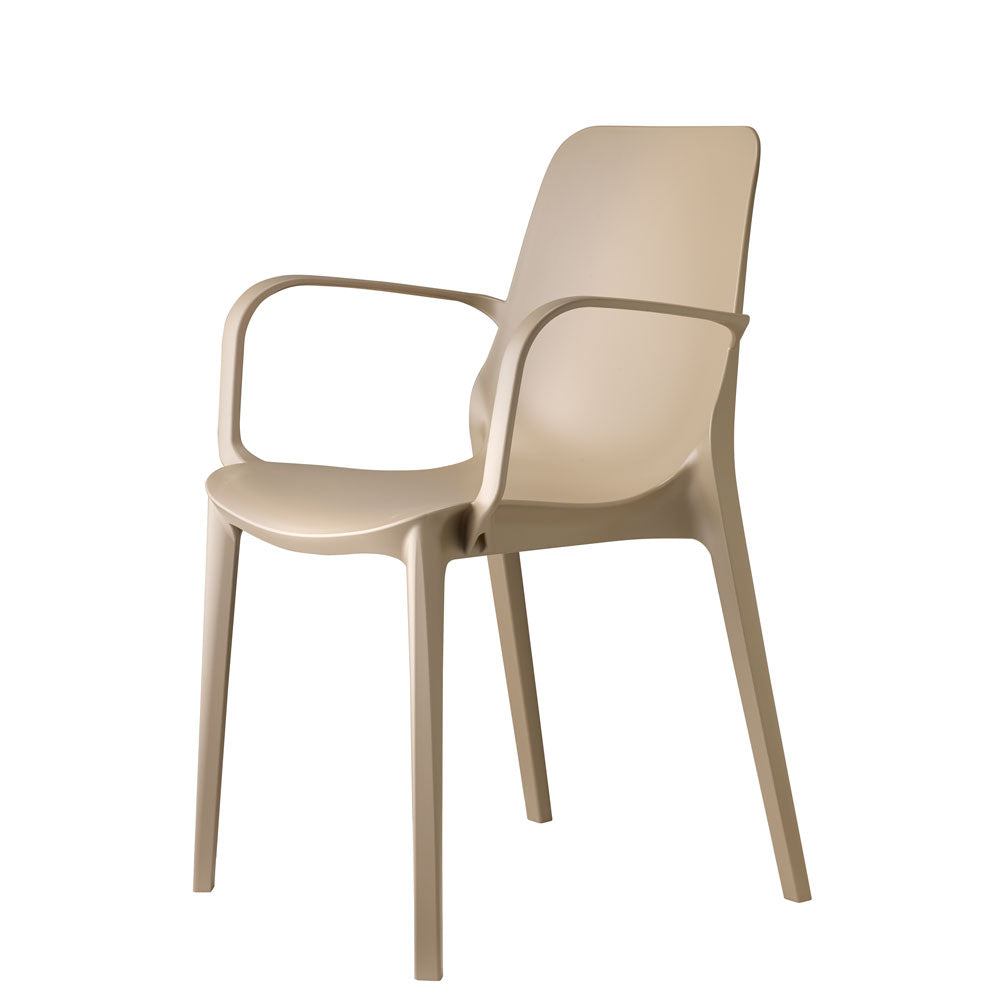 Fauteuil de restaurant GINEVRA - mobilier extérieur terrasse RestooTab