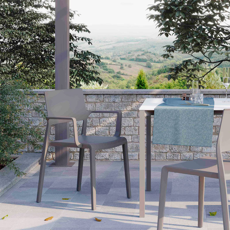 Fauteuil de restaurant LILIBET – mobilier extérieur terrasse RestooTab