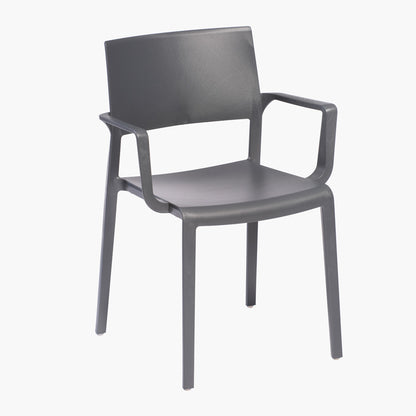 Fauteuil de restaurant LILIBET – mobilier extérieur terrasse RestooTab