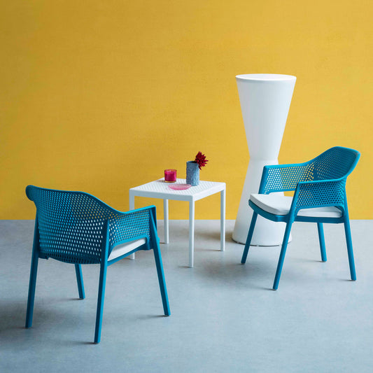 Fauteuil de restaurant MINUSH – mobilier extérieur terrasse RestooTab