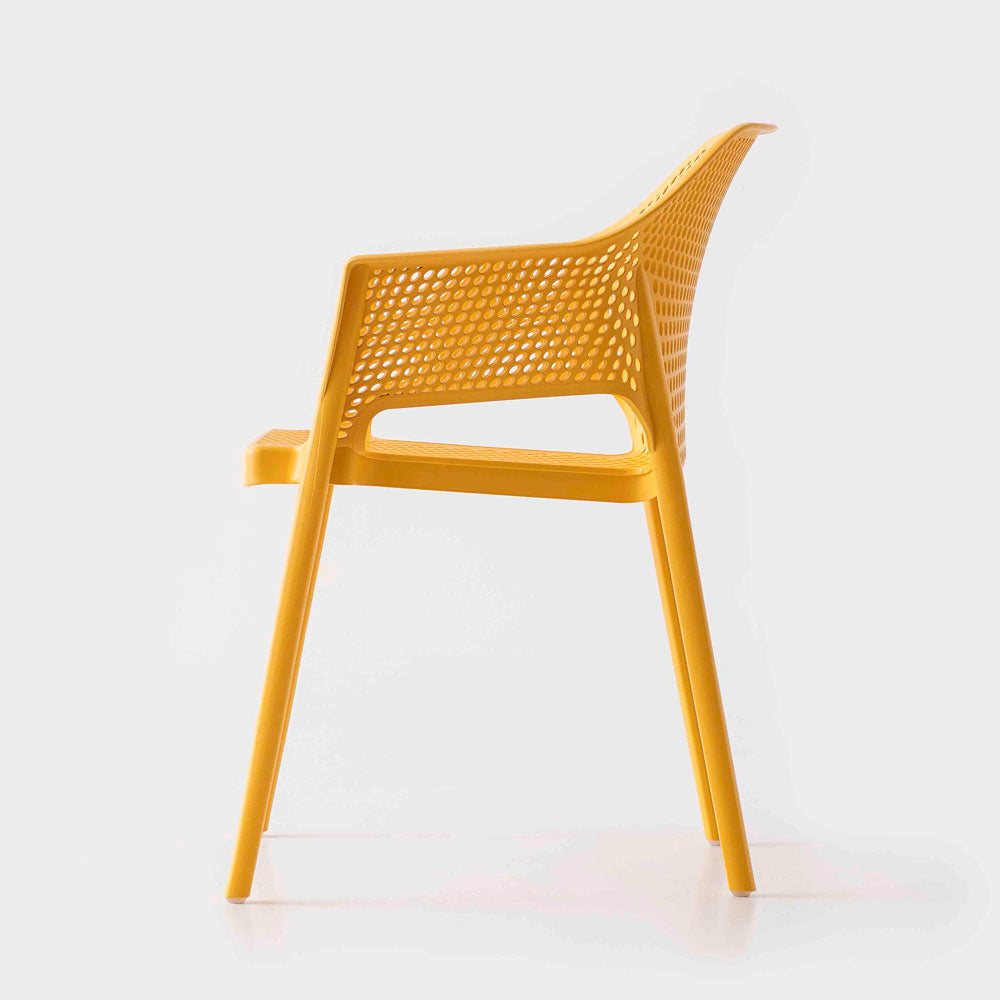 Fauteuil de restaurant MINUSH – mobilier extérieur terrasse RestooTab