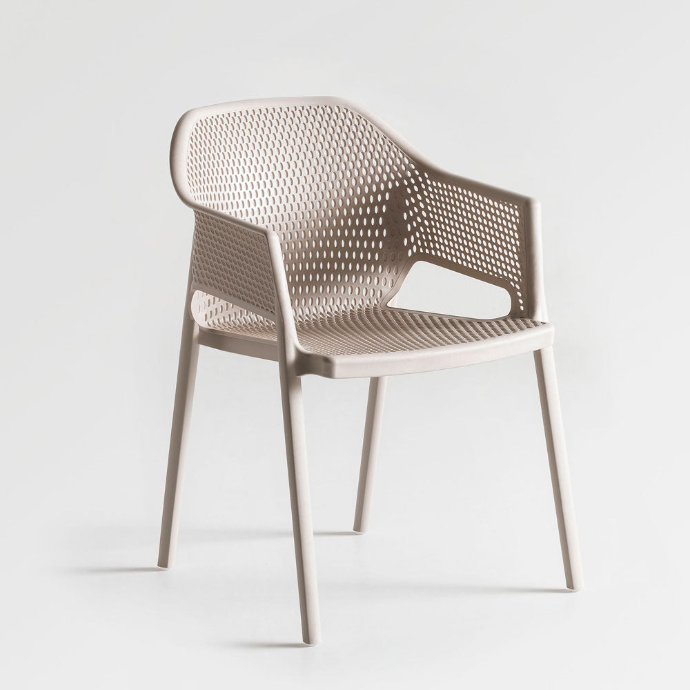 Fauteuil de restaurant MINUSH – mobilier extérieur terrasse RestooTab