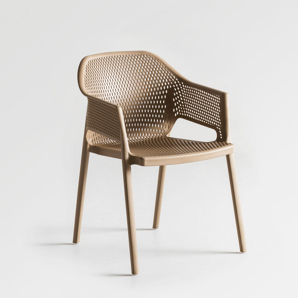 Fauteuil de restaurant MINUSH – mobilier extérieur terrasse RestooTab