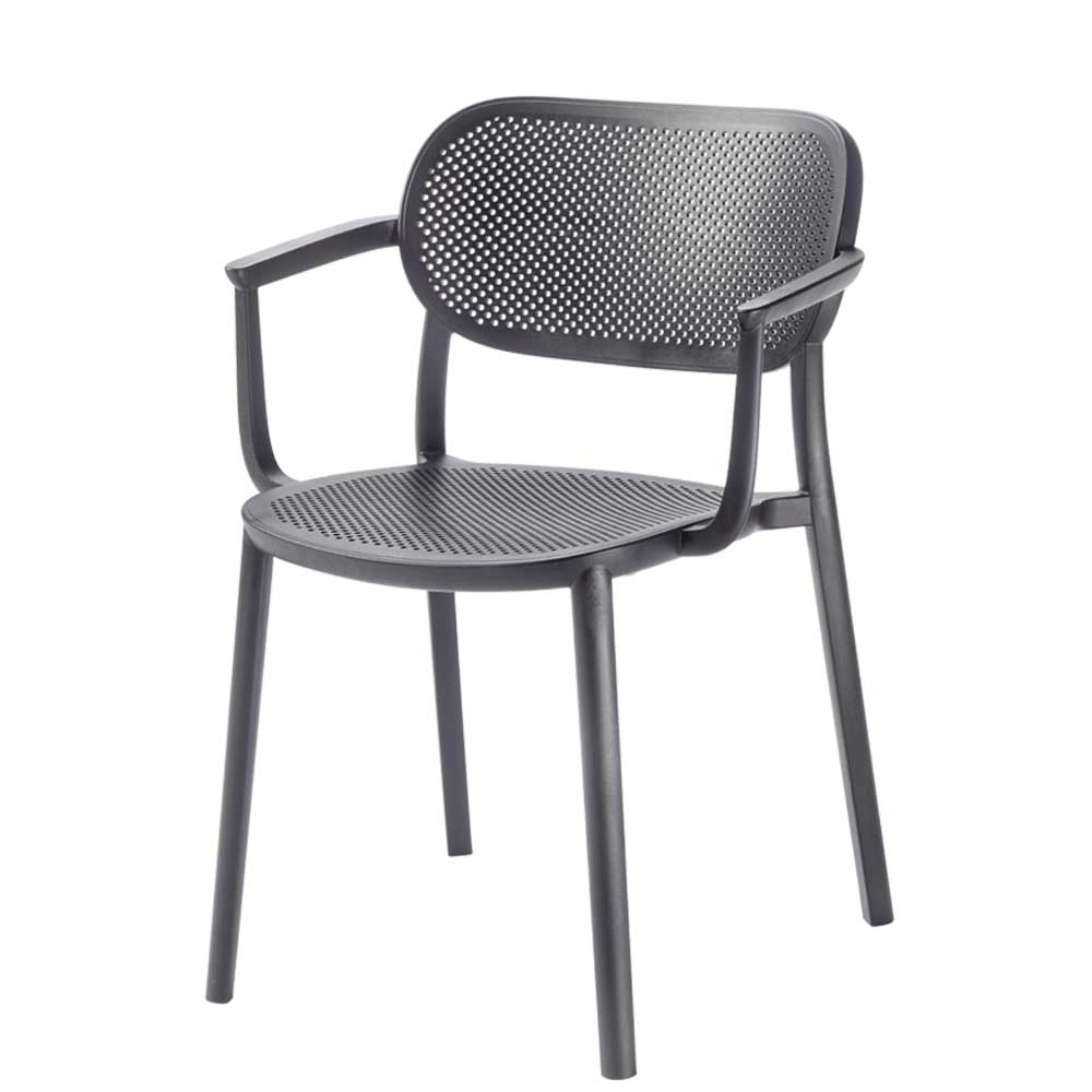 Fauteuil de restaurant NUTA - mobilier extérieur terrasse RestooTab