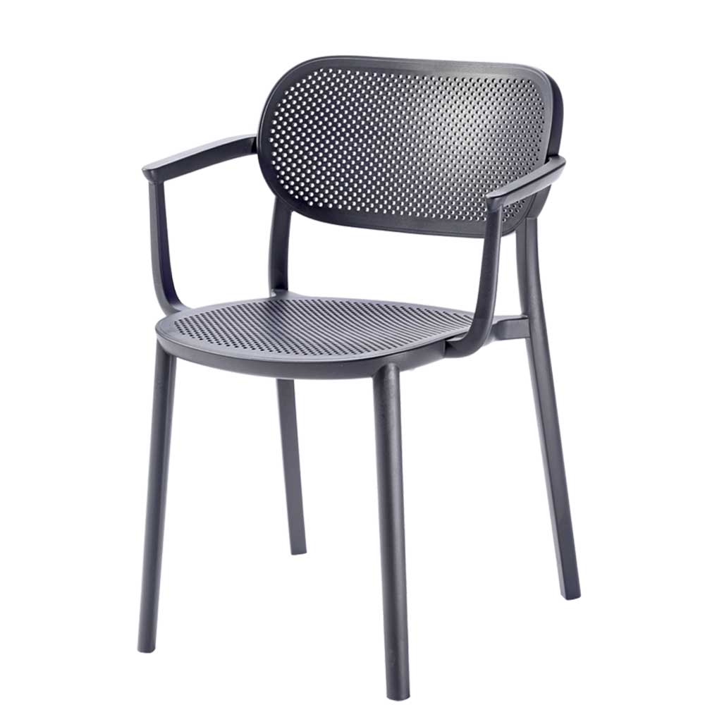 Fauteuil de restaurant NUTA - mobilier extérieur terrasse RestooTab