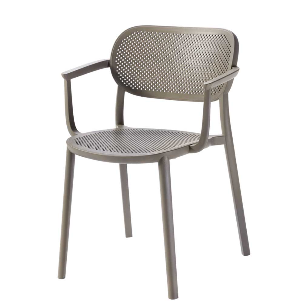 Fauteuil de restaurant NUTA - mobilier extérieur terrasse RestooTab