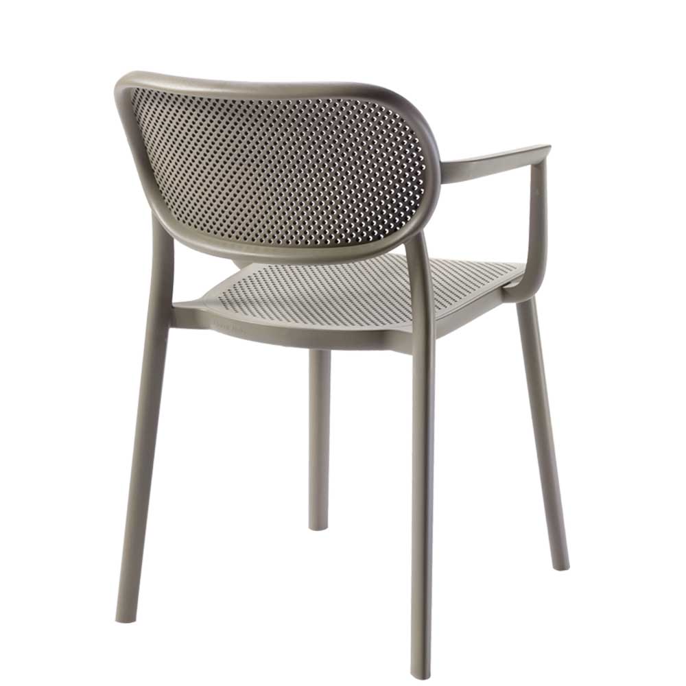 Fauteuil de restaurant NUTA - mobilier extérieur terrasse RestooTab