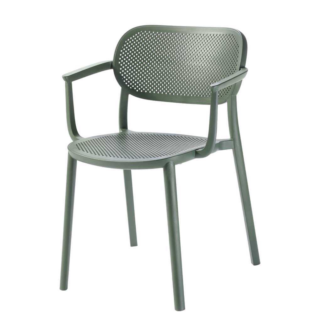 Fauteuil de restaurant NUTA - mobilier extérieur terrasse RestooTab
