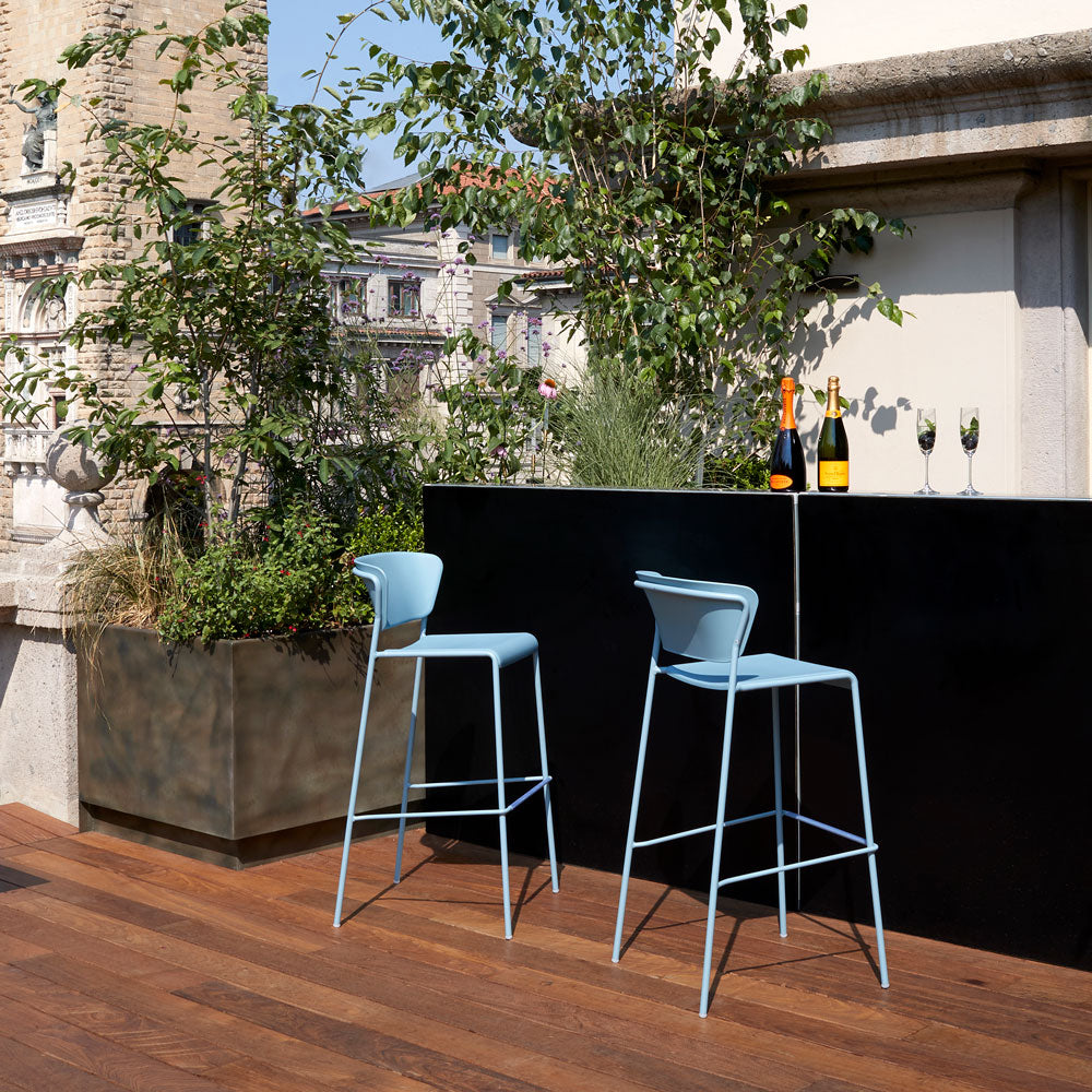 Tabouret de bar LISA - mobilier extérieur terrasse RestooTab