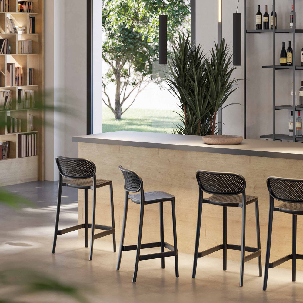Tabouret de bar NUTA - mobilier extérieur terrasse RestooTab