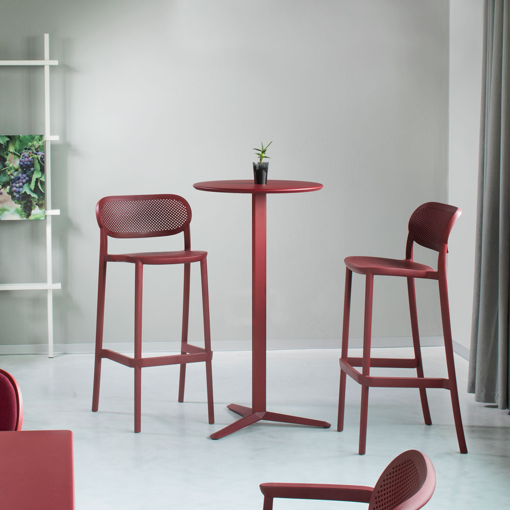 Tabouret de bar NUTA - mobilier extérieur terrasse RestooTab