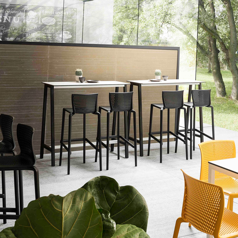 Tabouret de bar SPYKER – mobilier extérieur terrasse RestooTab
