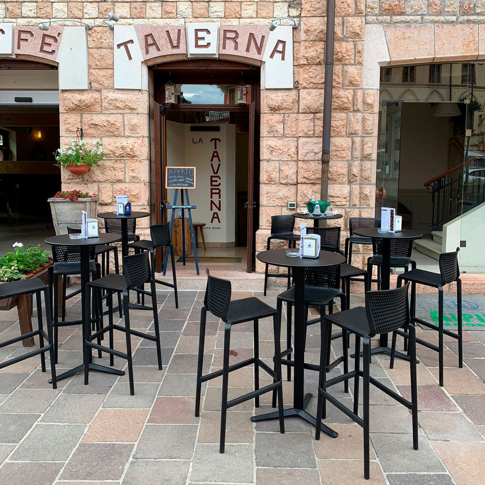 Tabouret de bar SPYKER – mobilier extérieur terrasse RestooTab