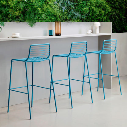 Tabouret de bar SUMMER - mobilier extérieur terrasse RestooTab