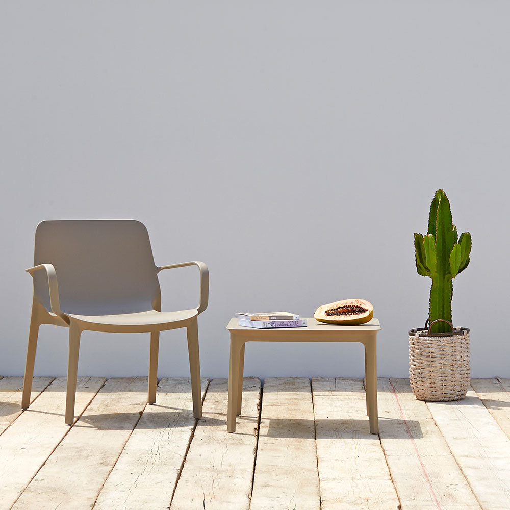 Fauteuil de restaurant GINEVRA - mobilier extérieur terrasse RestooTab