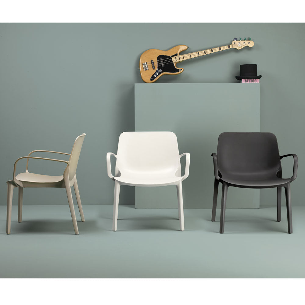 Fauteuil de restaurant GINEVRA - mobilier extérieur terrasse RestooTab