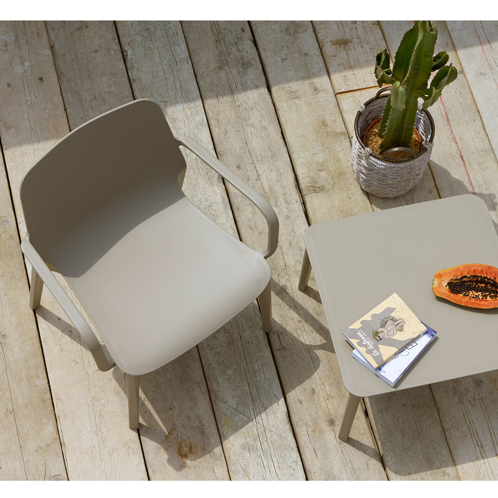Fauteuil de restaurant GINEVRA - mobilier extérieur terrasse RestooTab