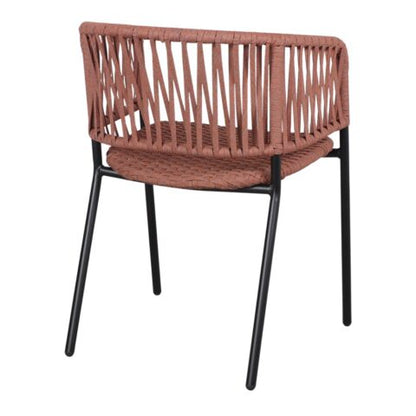 Chaise tapissée style contemporain, idéale pour brasseries et restaurants. Conçue pour un usage professionnel en intérieur.