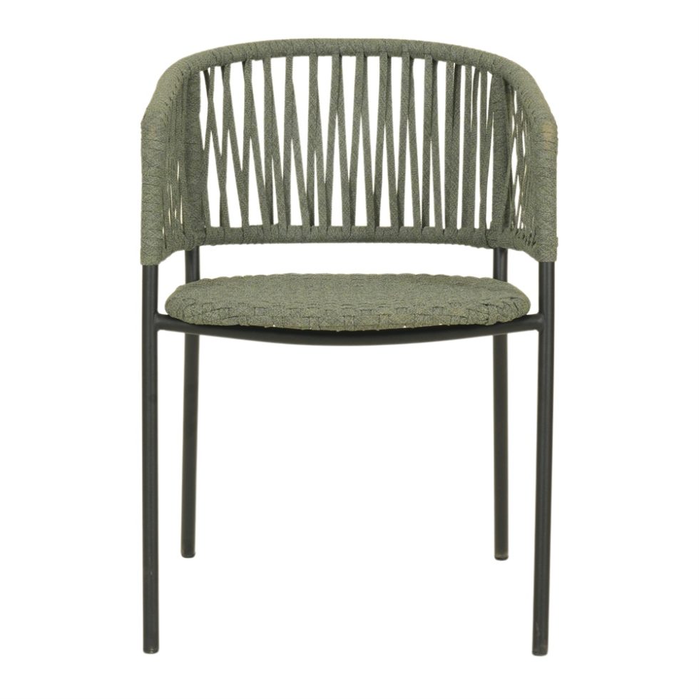 Chaise tapissée style contemporain, idéale pour brasseries et restaurants. Conçue pour un usage professionnel en intérieur.