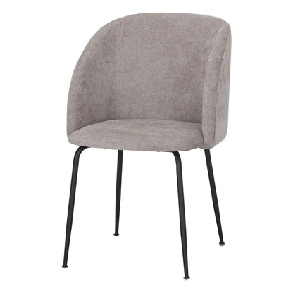 Chaise tapissée style contemporain, idéale pour brasseries et restaurants. Conçue pour un usage professionnel en intérieur.