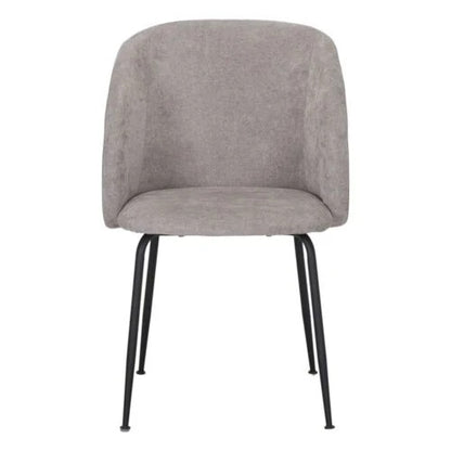 Chaise tapissée style contemporain, idéale pour brasseries et restaurants. Conçue pour un usage professionnel en intérieur.