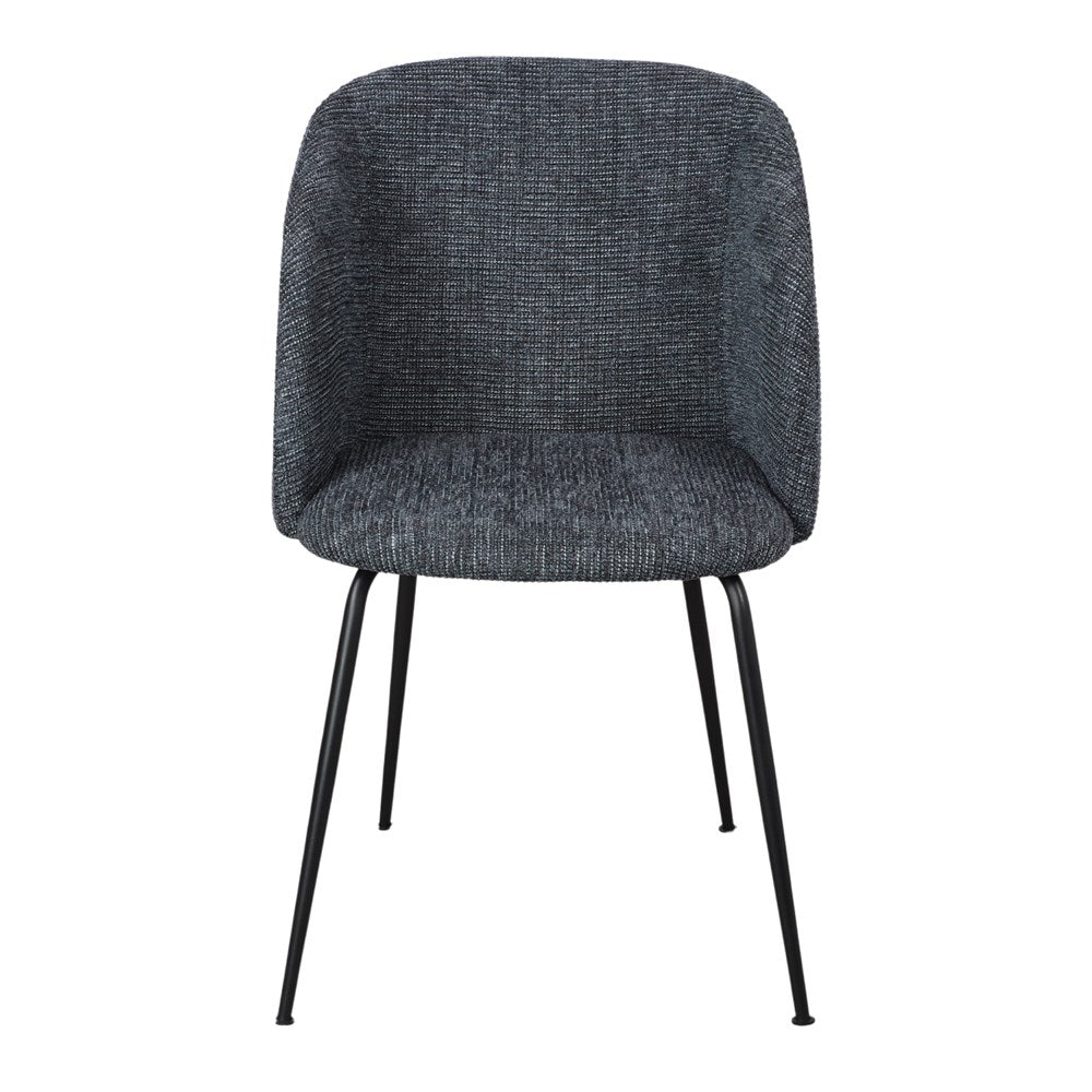 Chaise tapissée style contemporain, idéale pour brasseries et restaurants. Conçue pour un usage professionnel en intérieur.