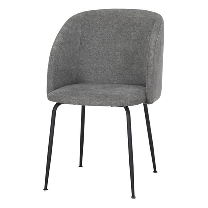 Chaise tapissée style contemporain, idéale pour brasseries et restaurants. Conçue pour un usage professionnel en intérieur.