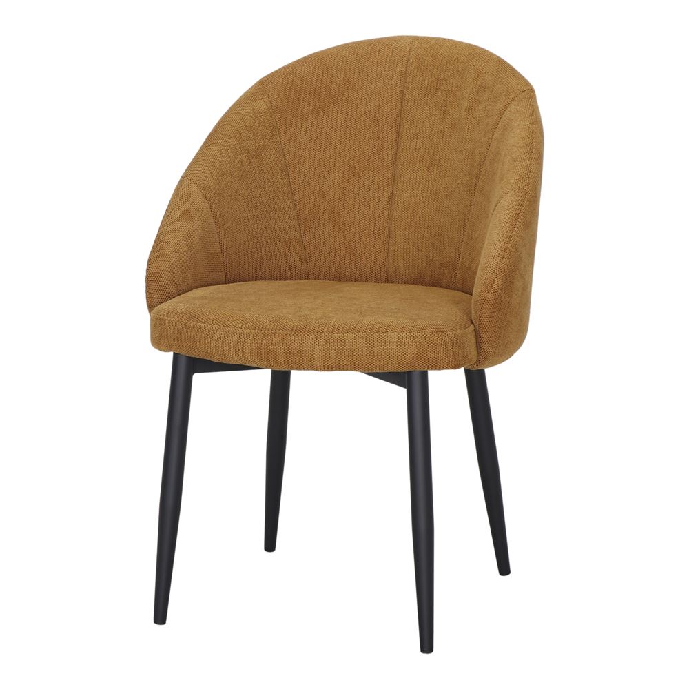 Chaise tapissée style contemporain, idéale pour brasseries et restaurants. Conçue pour un usage professionnel en intérieur.