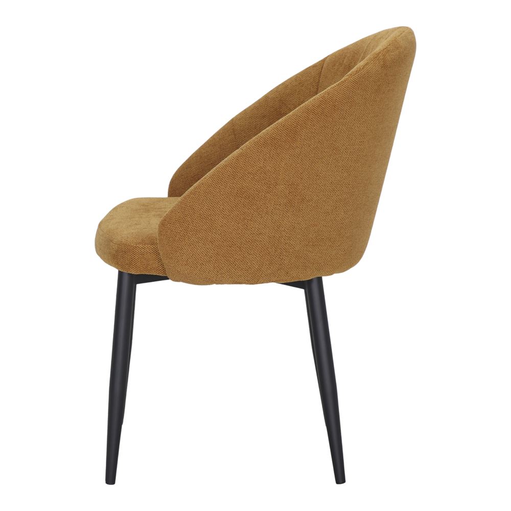 Chaise tapissée style contemporain, idéale pour brasseries et restaurants. Conçue pour un usage professionnel en intérieur.