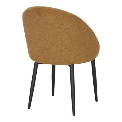 Chaise tapissée style contemporain, idéale pour brasseries et restaurants. Conçue pour un usage professionnel en intérieur.