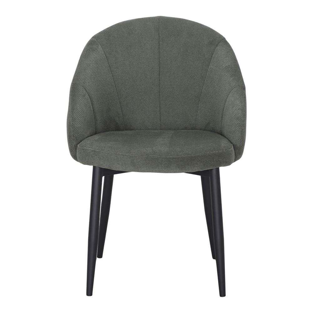 Chaise tapissée style contemporain, idéale pour brasseries et restaurants. Conçue pour un usage professionnel en intérieur.