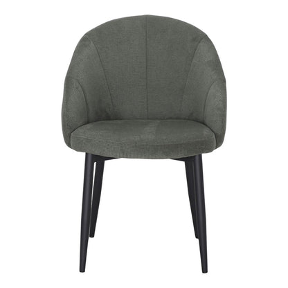 Chaise tapissée style contemporain, idéale pour brasseries et restaurants. Conçue pour un usage professionnel en intérieur.