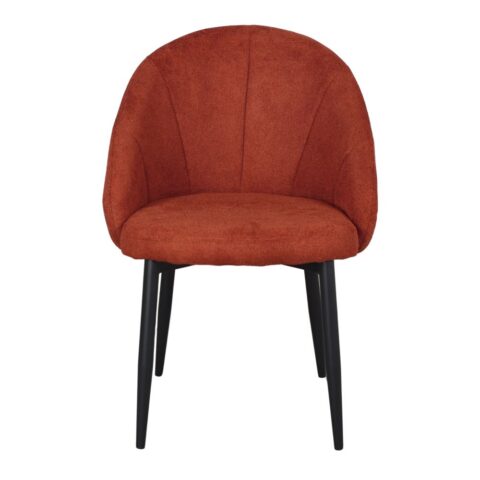 Chaise tapissée style contemporain, idéale pour brasseries et restaurants. Conçue pour un usage professionnel en intérieur.