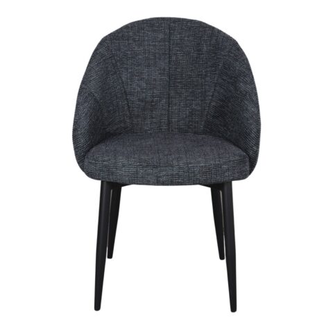 Chaise tapissée style contemporain, idéale pour brasseries et restaurants. Conçue pour un usage professionnel en intérieur.