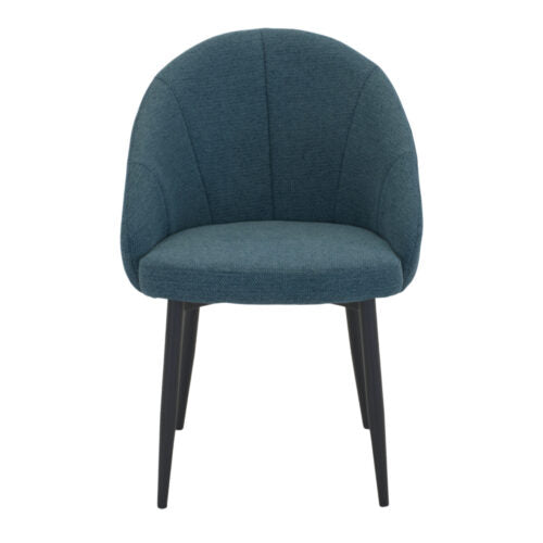 Chaise tapissée style contemporain, idéale pour brasseries et restaurants. Conçue pour un usage professionnel en intérieur.