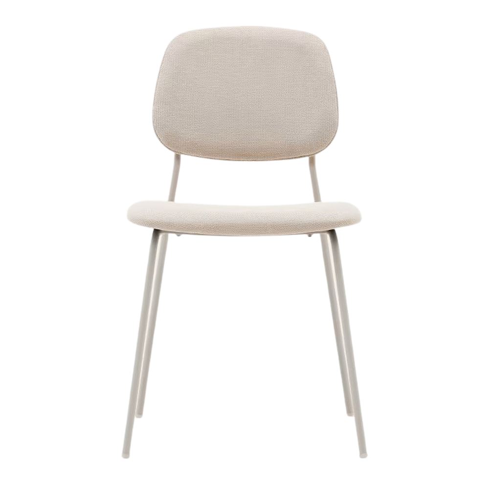 Chaise tapissée style contemporain, idéale pour brasseries et restaurants. Conçue pour un usage professionnel en intérieur.