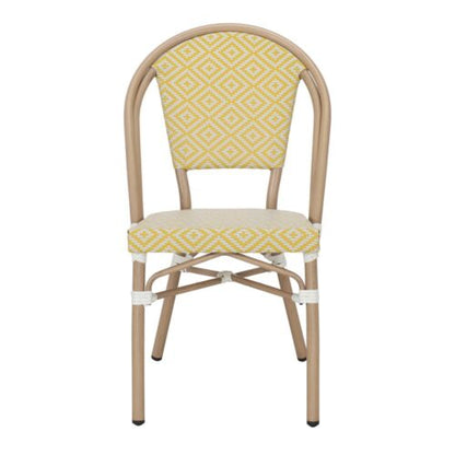Chaise tapissée style contemporain, idéale pour brasseries et restaurants. Conçue pour un usage professionnel en intérieur.