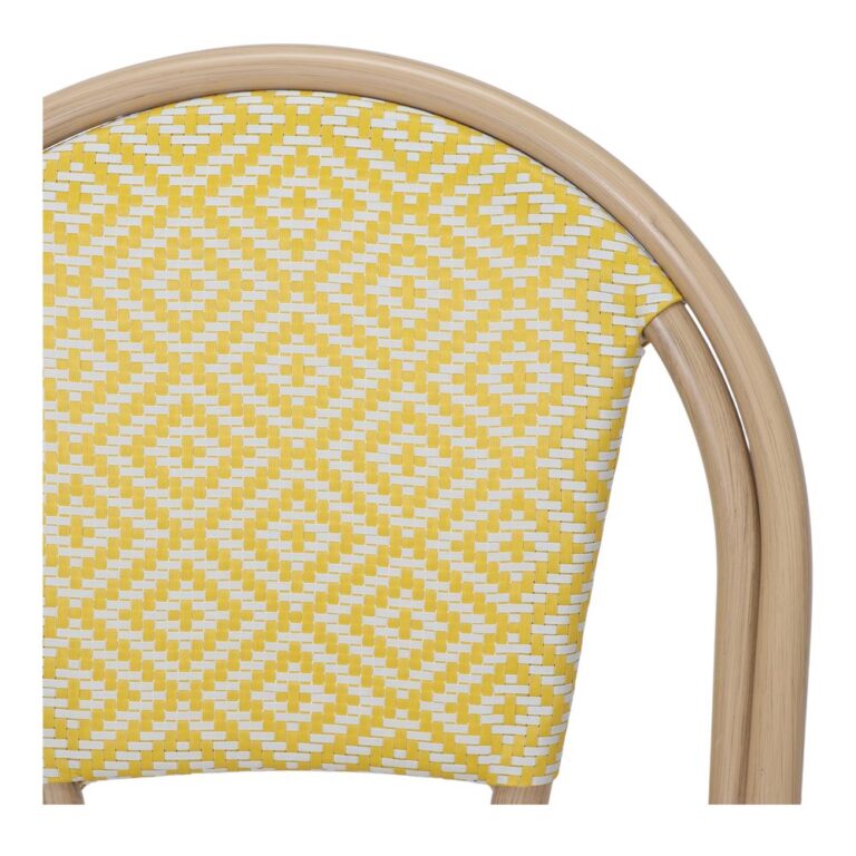 Chaise tapissée style contemporain, idéale pour brasseries et restaurants. Conçue pour un usage professionnel en intérieur.
