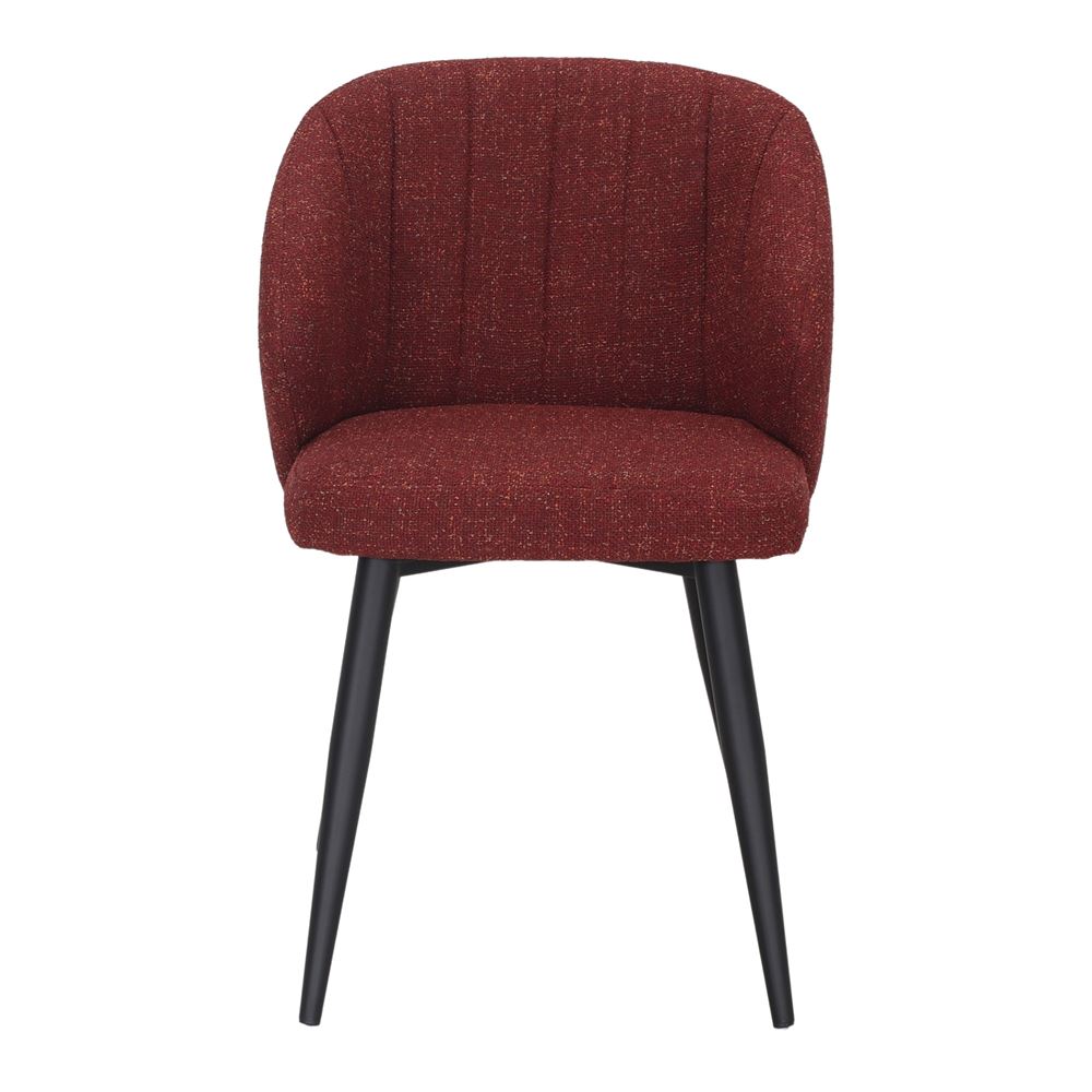 Chaise tapissée style contemporain, idéale pour brasseries et restaurants. Conçue pour un usage professionnel en intérieur.