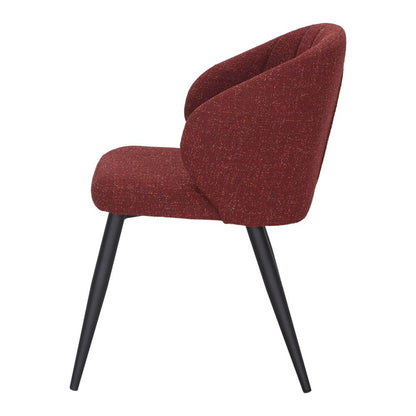 Chaise tapissée style contemporain, idéale pour brasseries et restaurants. Conçue pour un usage professionnel en intérieur.