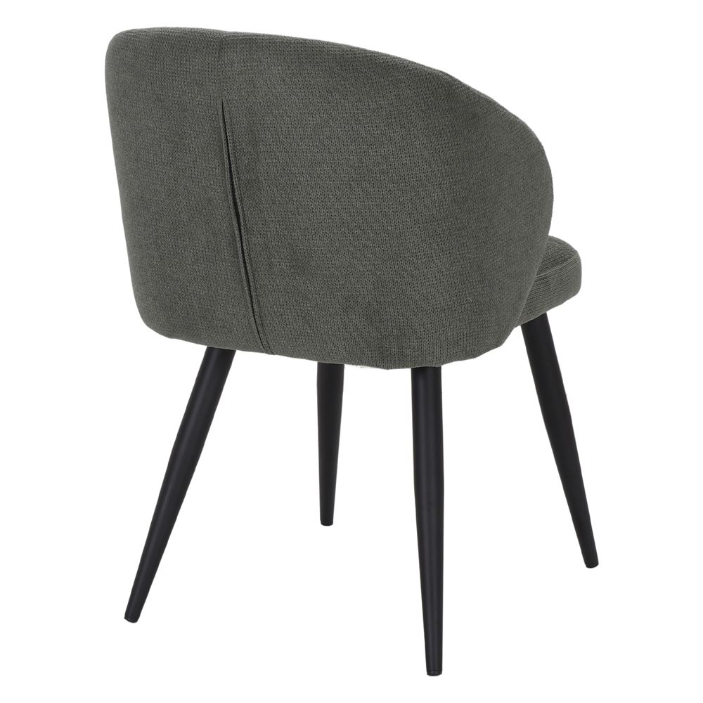 Chaise tapissée style contemporain, idéale pour brasseries et restaurants. Conçue pour un usage professionnel en intérieur.