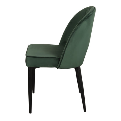 Chaise tapissée style contemporain, idéale pour brasseries et restaurants. Conçue pour un usage professionnel en intérieur.