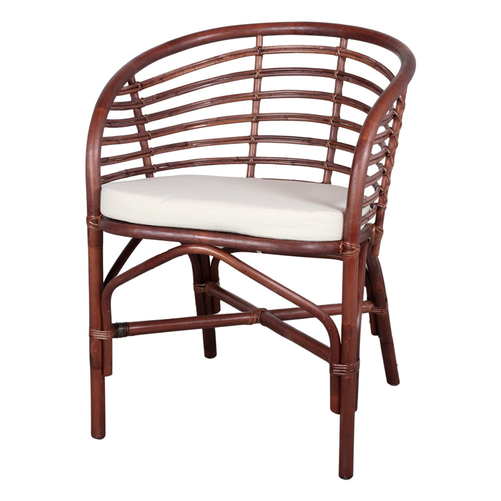 Chaise tapissée style contemporain, idéale pour brasseries et restaurants. Conçue pour un usage professionnel en intérieur.