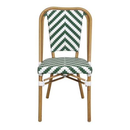 Chaise tapissée style contemporain, idéale pour brasseries et restaurants. Conçue pour un usage professionnel en intérieur.