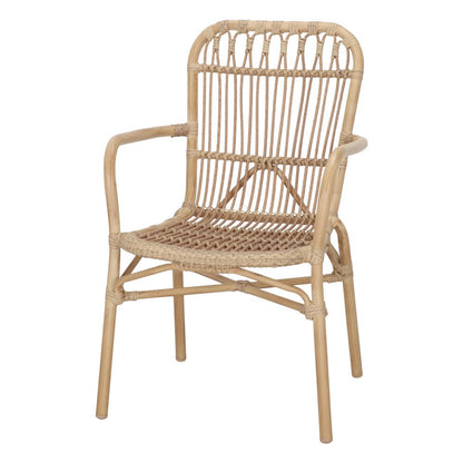 Chaise tapissée style contemporain, idéale pour brasseries et restaurants. Conçue pour un usage professionnel en intérieur.
