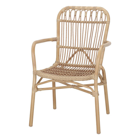 Chaise tapissée style contemporain, idéale pour brasseries et restaurants. Conçue pour un usage professionnel en intérieur.