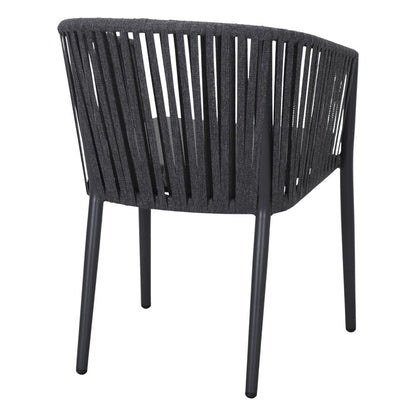 Chaise tapissée style contemporain, idéale pour brasseries et restaurants. Conçue pour un usage professionnel en intérieur.